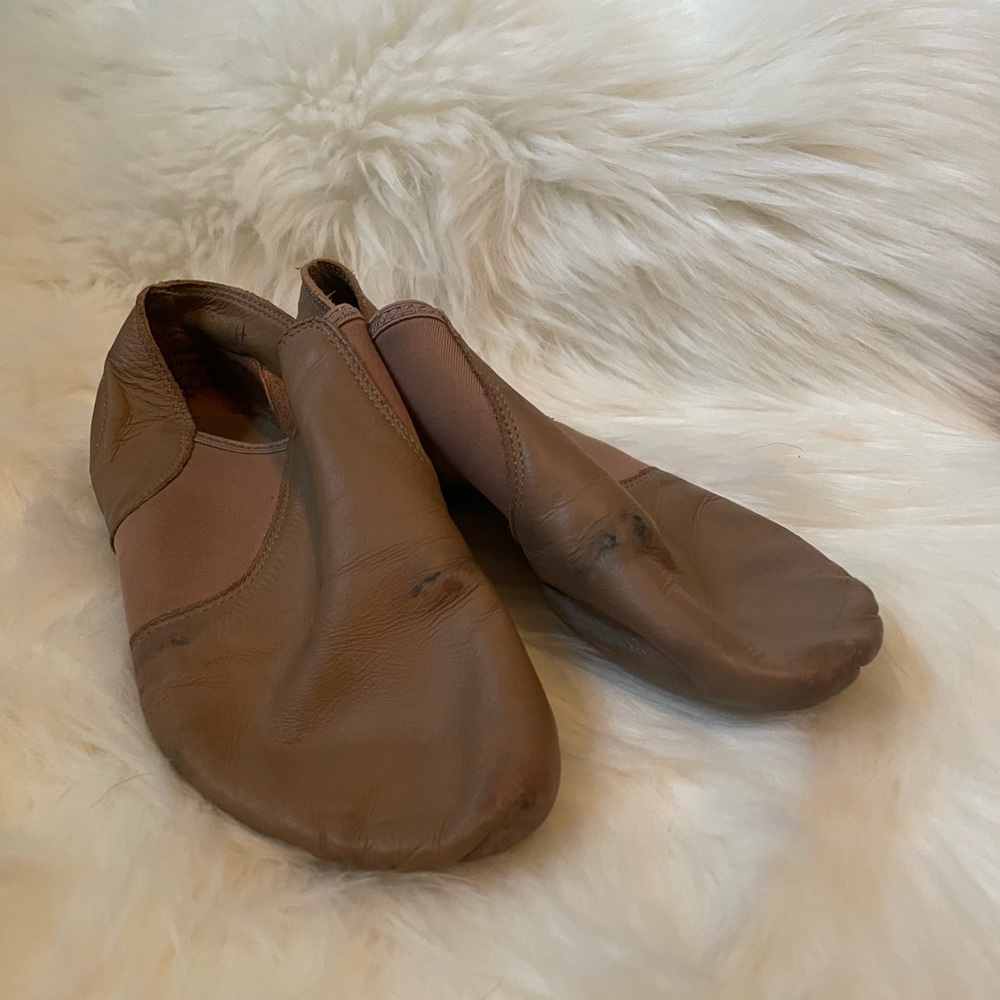 Capezio Tan Jazz Shoes